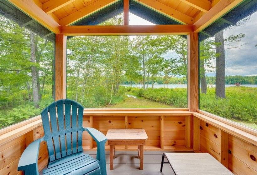 Lakefront Lovell Home W/ Dock: Walk To Town Beach!