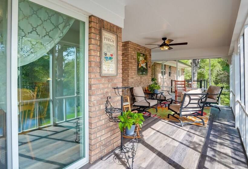 Lakefront Retreat In Jefferson W/ Screened Porch!