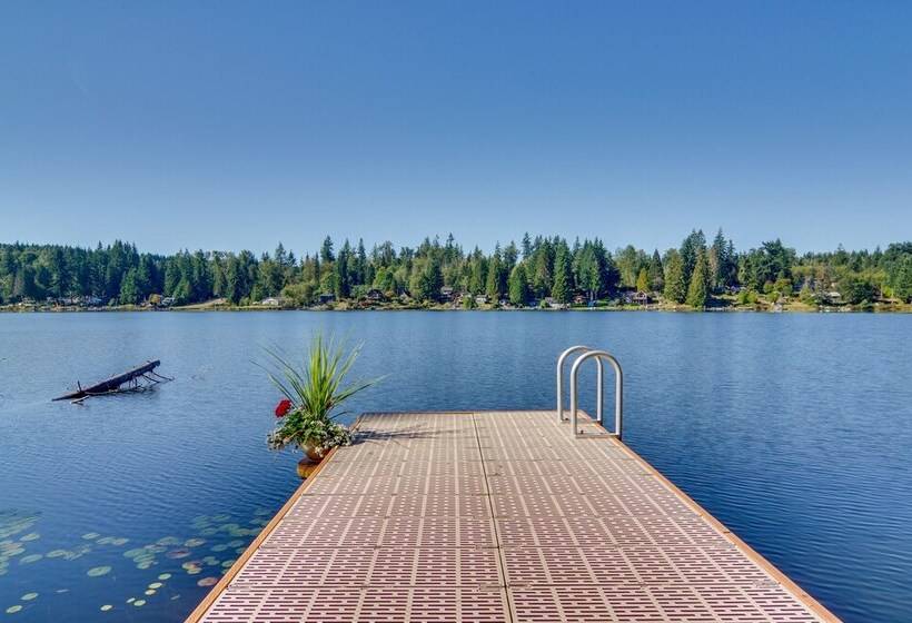 Lakefront Snohomish Cottage W/ Private Dock!