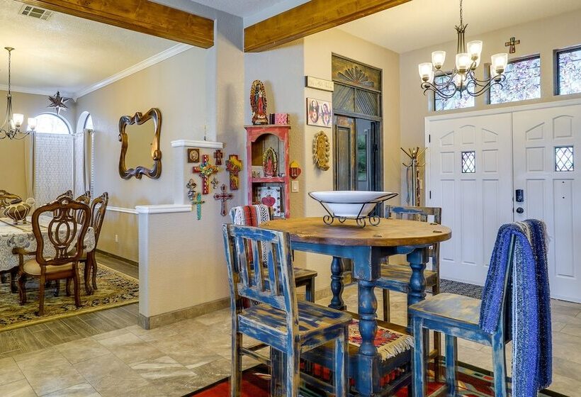 Las Cruces Home W/ Private Pool + Fire Pit!