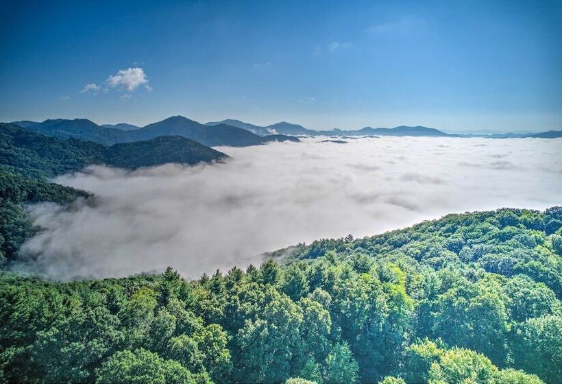Mountain View Cabin W/ Hot Tub: 27 Mi To Asheville