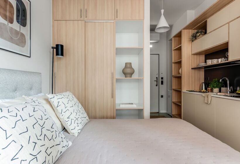 ペンション Sanders Port   Modern Studio Near Piraeus Port