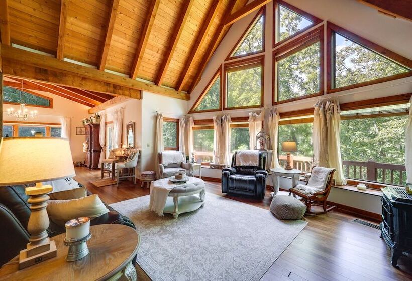 Home On 60 Acres Near Beech Mtn!