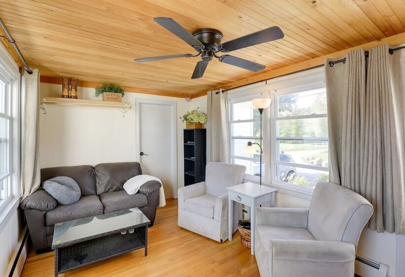 Riverfront New Hampshire Cottage W/ Boat Dock