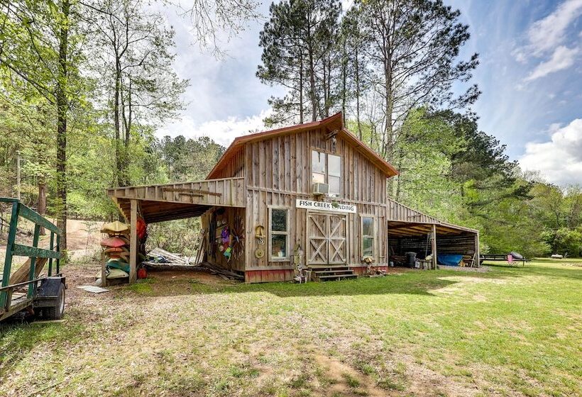 Spacious Riverfront Cabin Near Local Attractions!