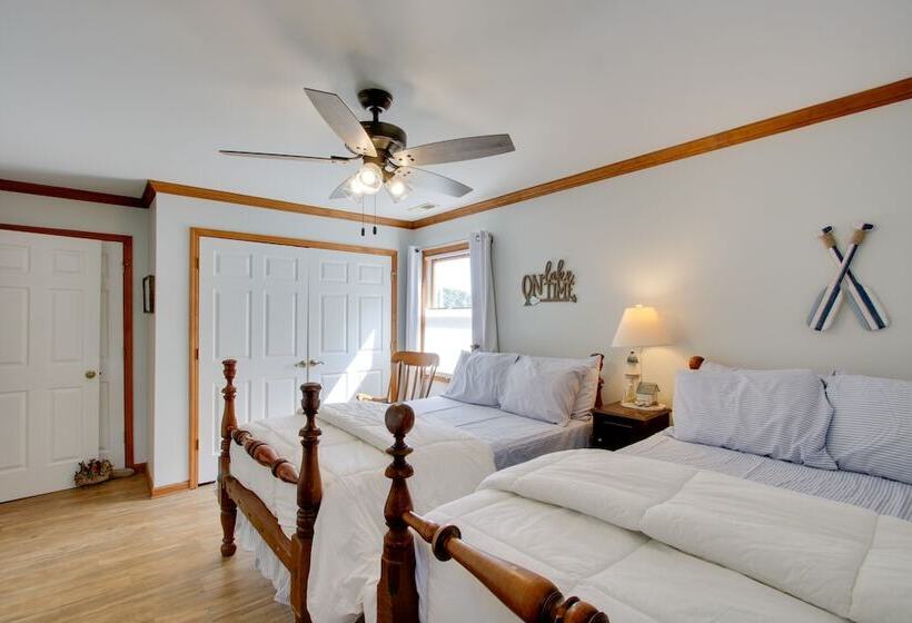 Waterfront Home Near Wilson Lake W/ Covered Porch!