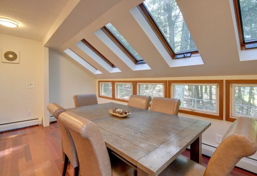 Waterfront New Durham Retreat: Swim Dock, Fire Pit