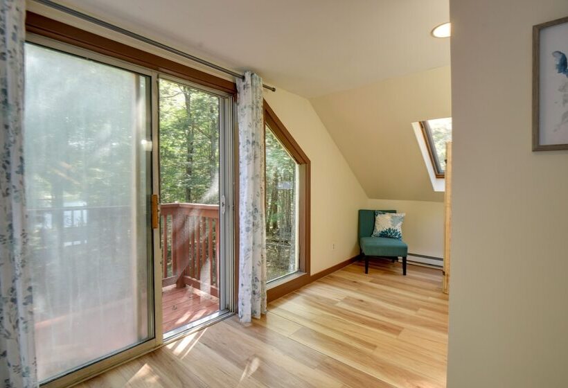 Waterfront New Durham Retreat: Swim Dock, Fire Pit