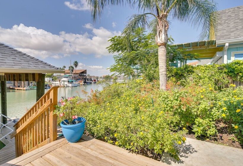 Waterfront Port Isabel Home W/ Private Boat Dock!