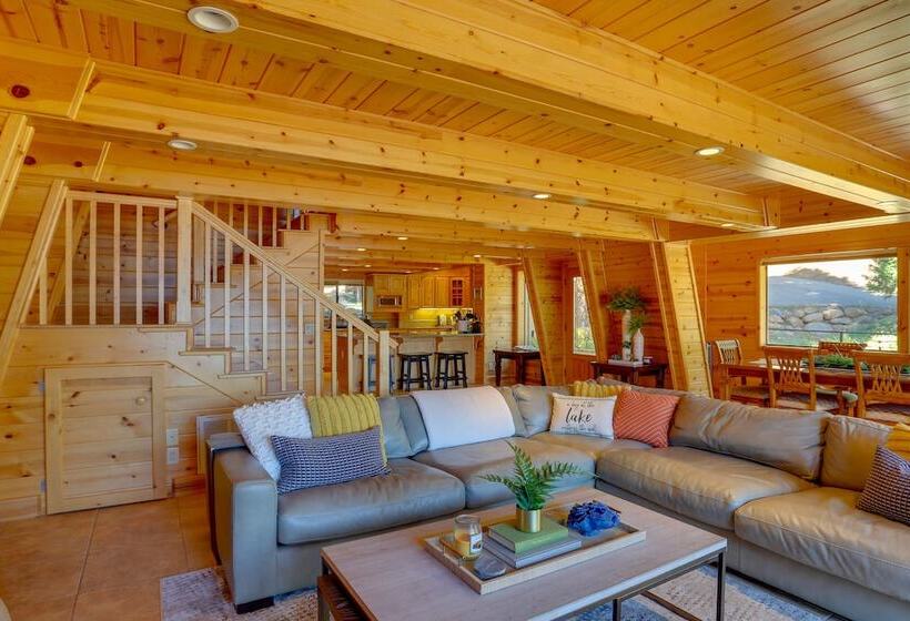 Westwood Lakefront Cabin W/ Hot Tub & Boat Dock!