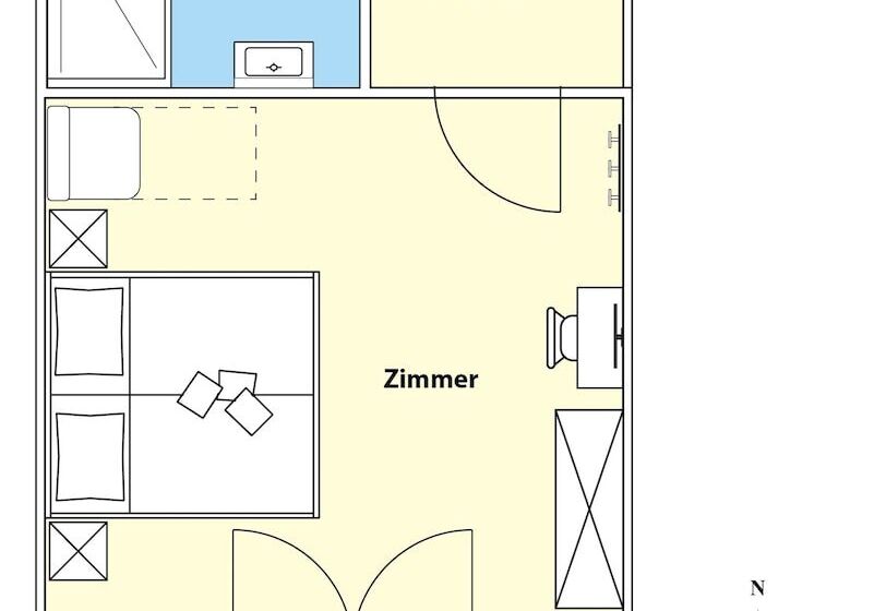 בית מלון כפרי Frühstückspension Haus Golker