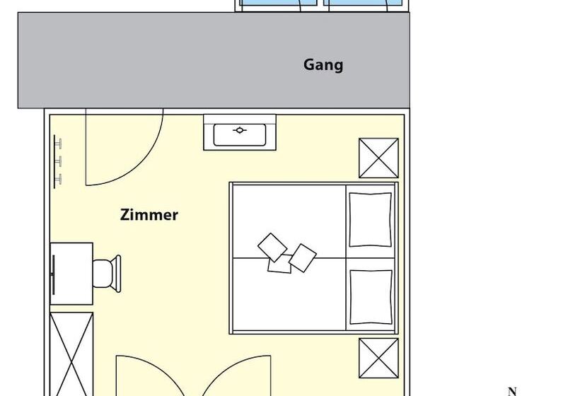 בית מלון כפרי Frühstückspension Haus Golker