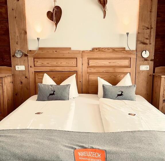 בית מלון כפרי Pension Kreuzeck   Dein Glücksplatz Am Lech