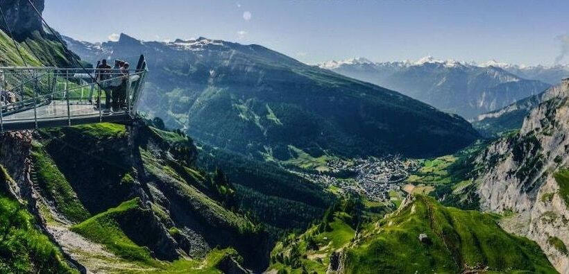 호텔 Viktoria Leukerbad Therme