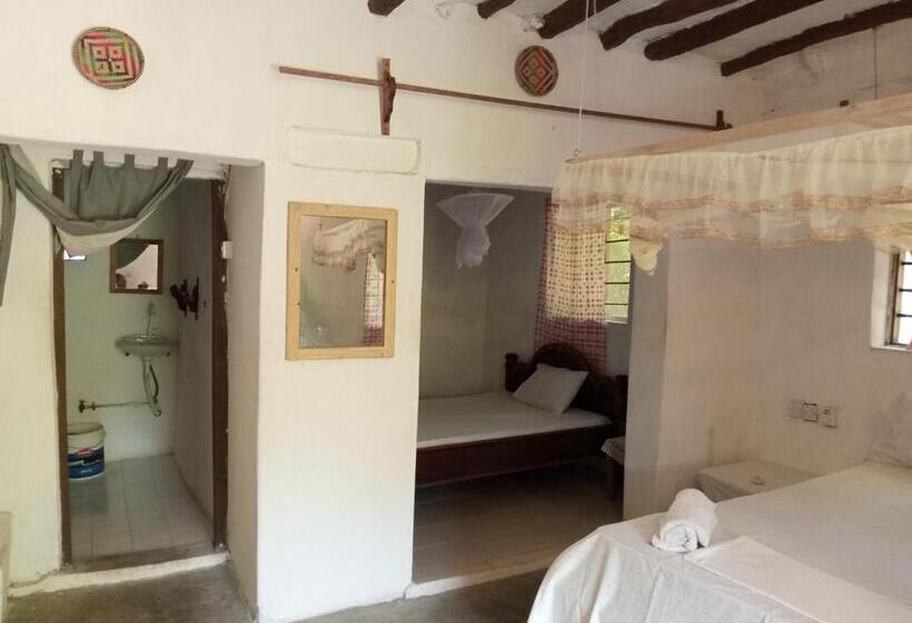 مبيت وإفطار Bwejuu Garden View Bungalows