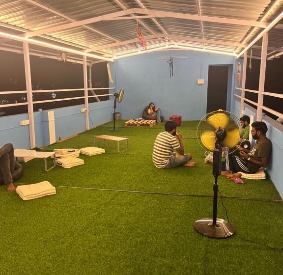 Dibs On Blue Morjim Hostel