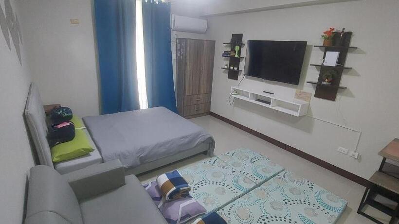 Dracarys Place 2 Condo With Balcony Unlimited Wifi Lapulapu City View