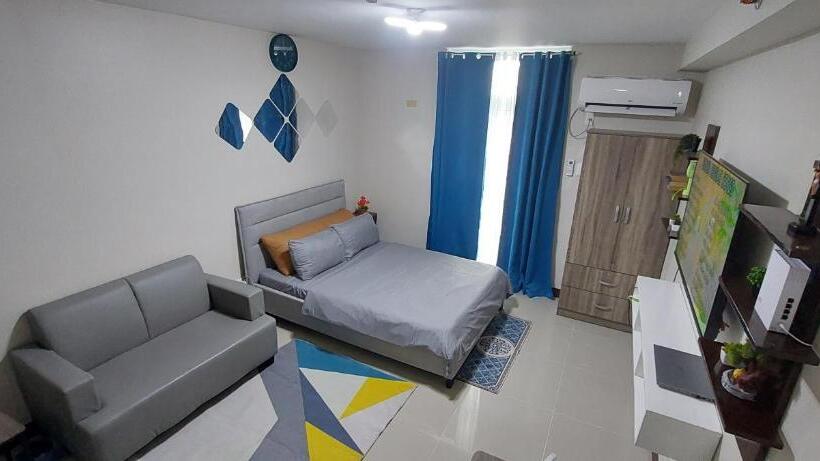 Dracarys Place 2 Condo With Balcony Unlimited Wifi Lapulapu City View