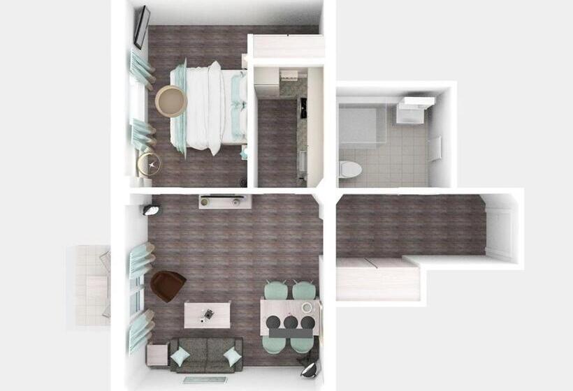 فندق Ohlerich Speicher App_ 06