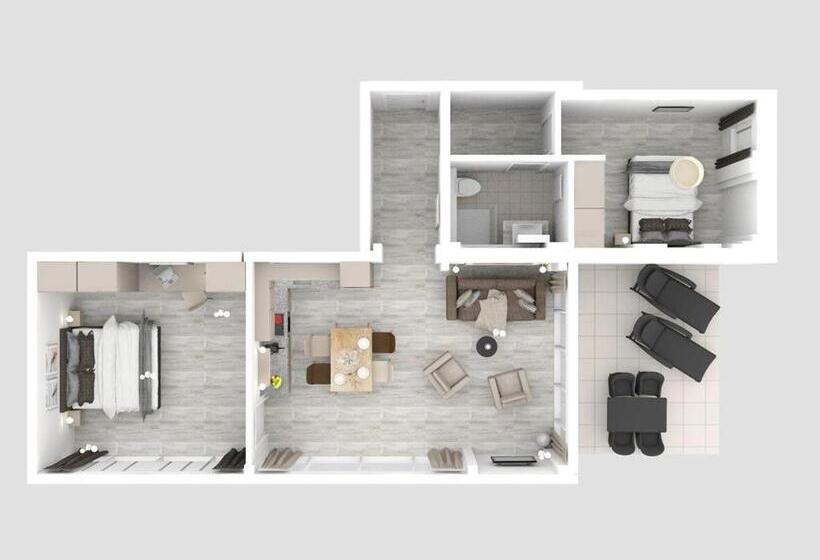 בית מלון כפרי Ohlerich Speicher App_ 45