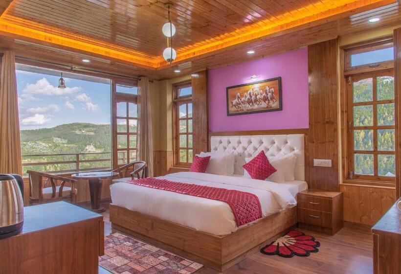 ホテル Wood Crista Kufri Near An Apple Orchard