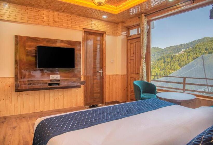 ホテル Wood Crista Kufri Near An Apple Orchard