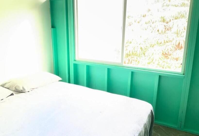 بنسيون Simple Rustic Studio Deluxe Bed In Tropical Fruits Garden