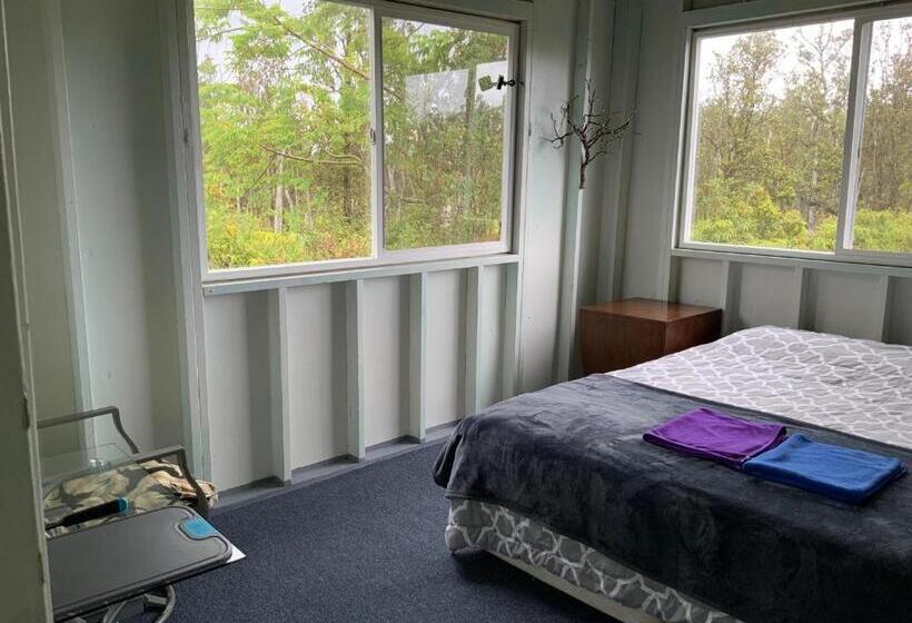 بنسيون Simple Rustic Studio Deluxe Bed In Tropical Fruits Garden