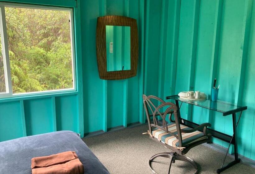 بنسيون Simple Rustic Studio Deluxe Bed In Tropical Fruits Garden