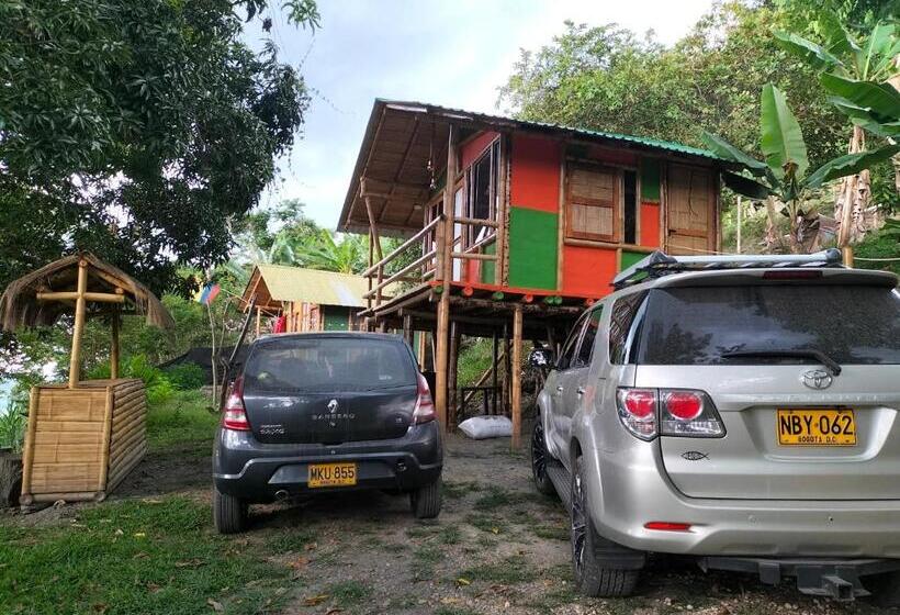 بنسيون Cabañas Villa Paul