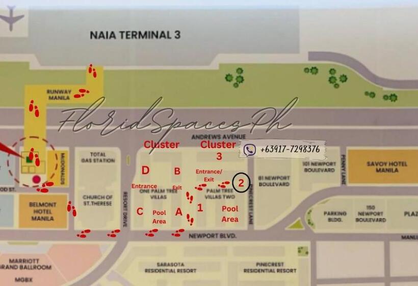 Studio 1st Fl With Balcony Across Terminal 3 Airport