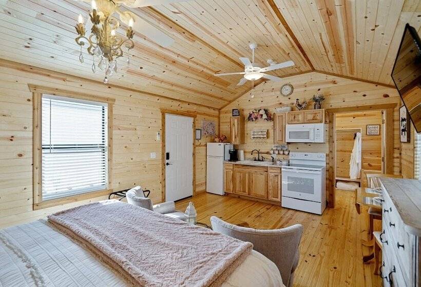 Fancy Cabin Right On Main St!