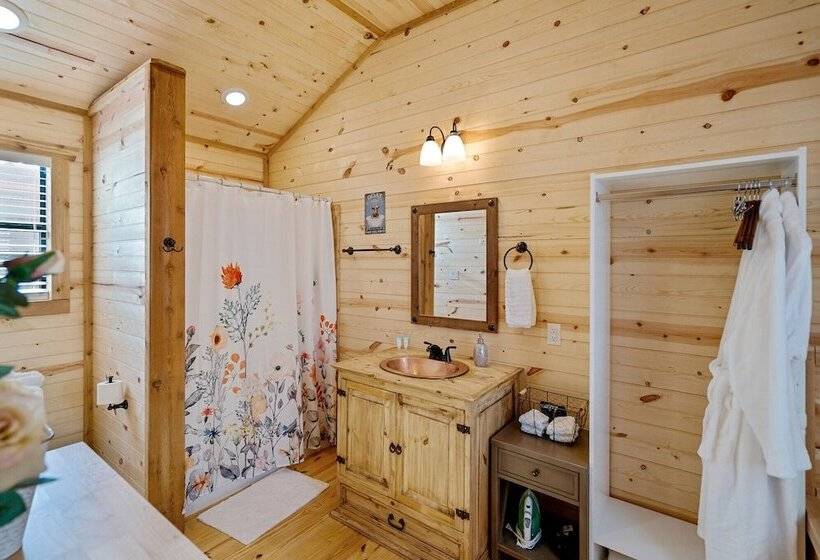 Fancy Cabin Right On Main St!