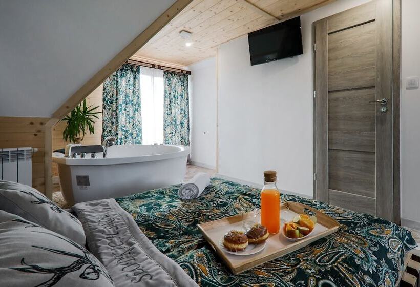 ペンション Góralska Villa Apartamenty Z Jacuzzi & Home Spa & Zakopane