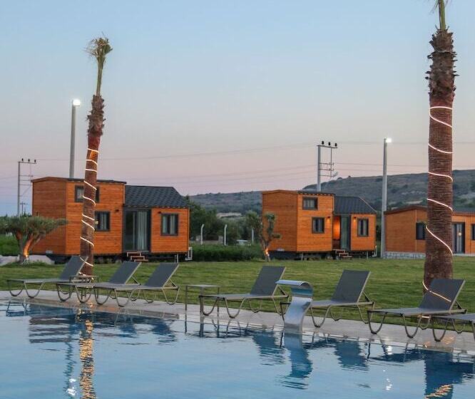 בית מלון כפרי Enginar çiçeği