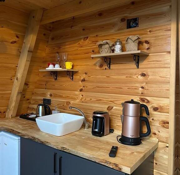 민박 Doğal Sui̇t Dağ Evleri̇ Bungalov