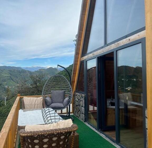 민박 Doğal Sui̇t Dağ Evleri̇ Bungalov