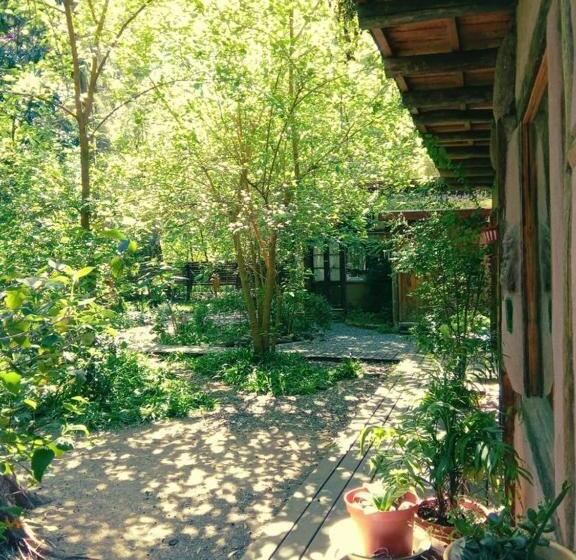 فندق صغير Eco Cabaña Bioconstruccion