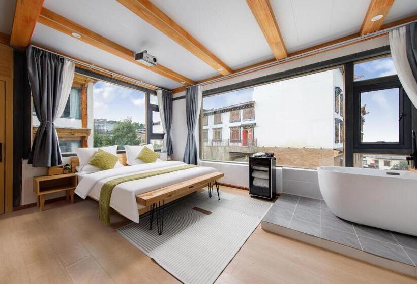 مبيت وإفطار Shangri La Jiangyue Beiting Boutique Homestay