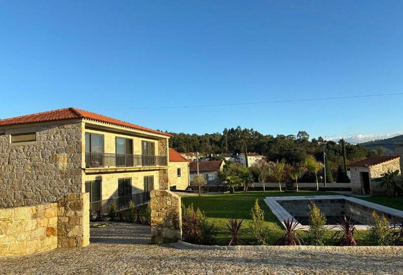 ベッドアンドブレックファースト Paços Do Douro, Chambre Privée Avec Piscine