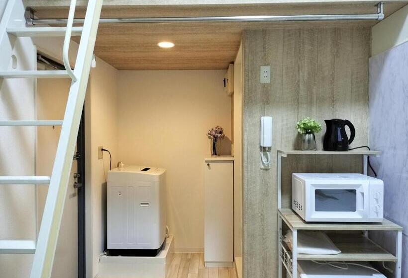 D22新宿最中心 两室 新大久保站5分 2 Rooms Shinjuku Center 5 Mins To Station, Max 4p 新宿 涉谷 表参道 池袋 上野 代代木 银座 原宿