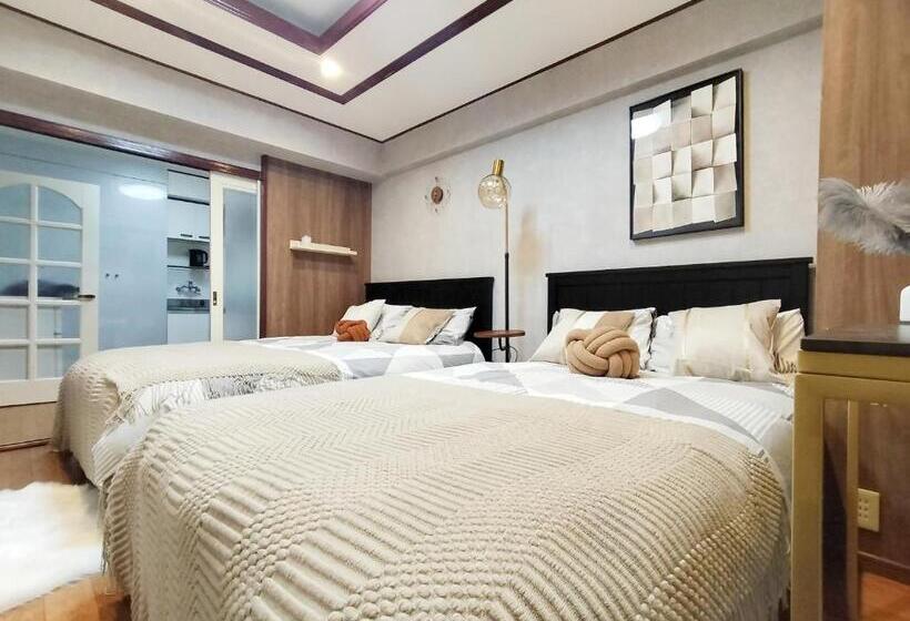 D35新宿最中心 東新宿站5分 Shinjuku Center 5 Mins To Station, Max 4p 新宿 涉谷 表参道 池袋 上野 代代木 银座 原宿