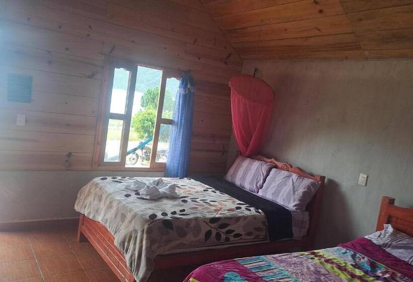 ホテル Cabañas La Frontera Tziscao
