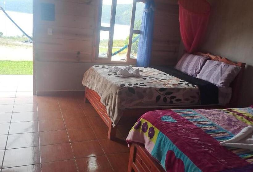 ホテル Cabañas La Frontera Tziscao