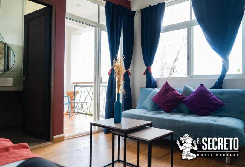 ホテル Secreto Bacalar Frente A La Laguna   Todo Incluido