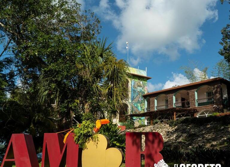 ホテル Secreto Bacalar Frente A La Laguna   Todo Incluido