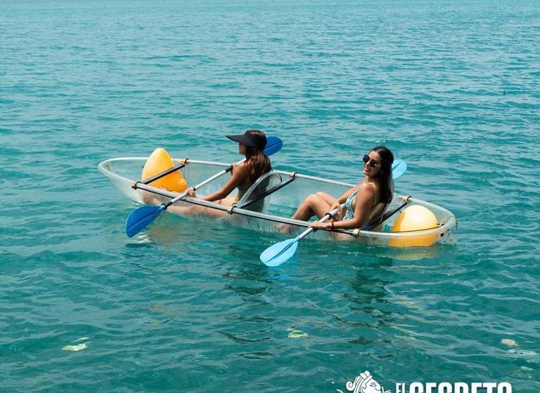 ホテル Secreto Bacalar Frente A La Laguna   Todo Incluido