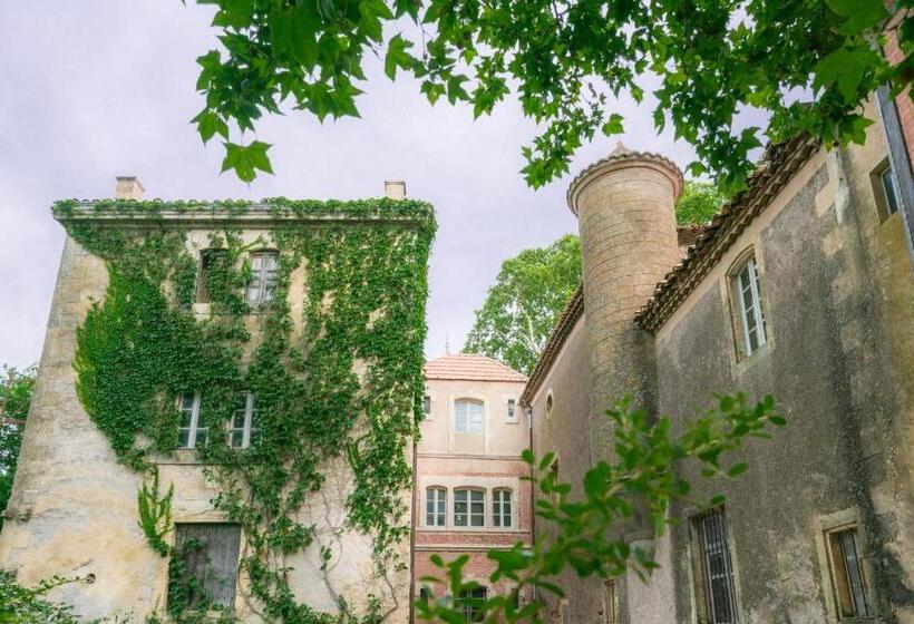 Chambre D Hôtes Insolite Lit Rond B&b Proche Avignon Orange   Château De Sienne Piscine Rivière
