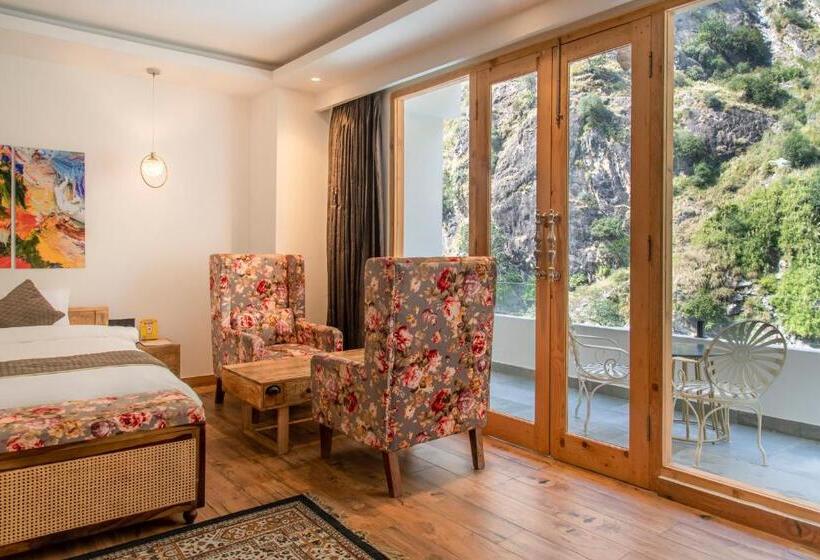 ホテル Echor Palm Bliss Riverside Resort & Spa, Kasol