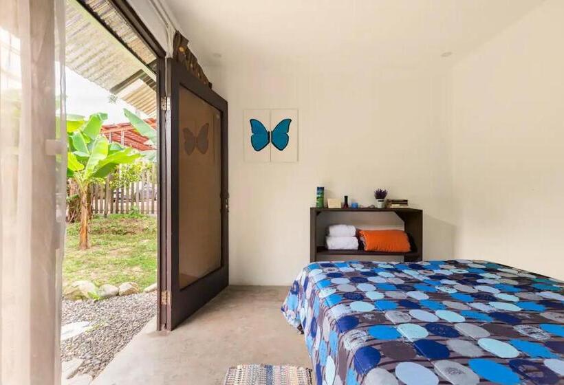 تختخواب و صبحانه Alojamiento En Orosi: Un Pedacito Del Caribe